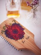 Hand Painted Wooden Brush By Gypsy Pea Magoo