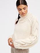 Free People Florence Cable Pullover