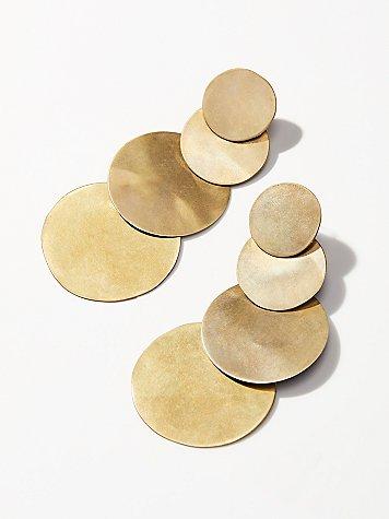 4 Moons Disc Earrings By Sibilia At Free People