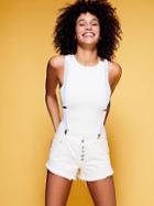 Metallic Suspenders By Free People