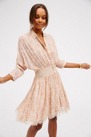 Timo Womens Latte Mini Dress