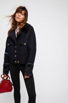 Cropped Eisenhower Jacket By Free People
