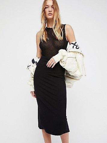 Bring It Back Midi Skirt By Free People