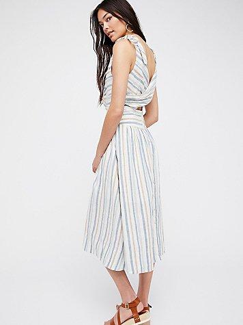 Free People Kansas City Girl Midi Dress