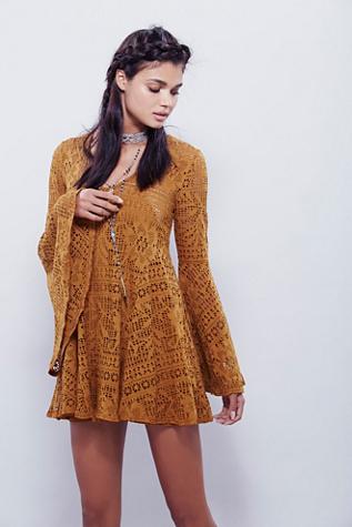 Fp Beach Womens Goldie Swing Dress