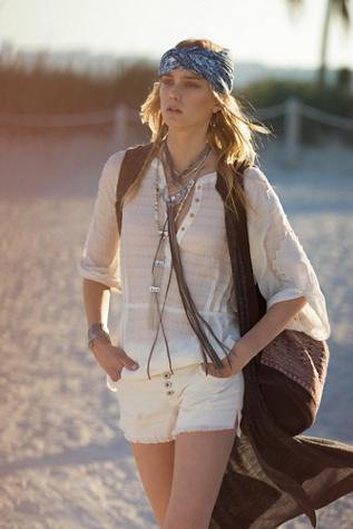 Fp Collection Womens Runaway Slouch Cut Off