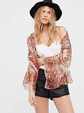 Fleur De Lis Kimono By Free People