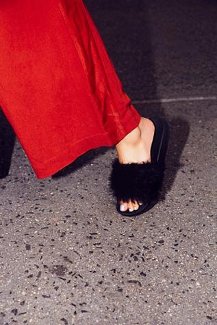 Jeffrey Campbell Womens Boudoir Slide Sandal