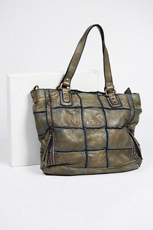 Free People Womens Waverly Washed Tote