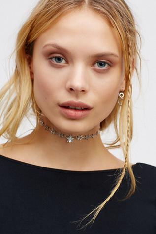 Free People Womens Lexie Rose Delicate Chokr