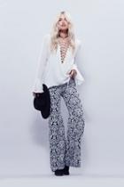 Nightcap Womens Jacquard Lace Bells