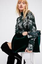 Slouchy Velvet Tote By Free People