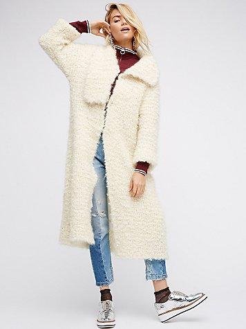 Free People Cozy Sweater Jacket