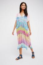 Free People Womens Colors Of The Land Kaftan