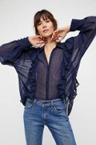 Free People Womens Heart And Soul Buttondown