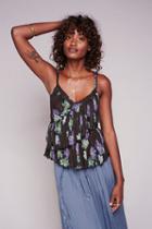 Free People Womens Melbourne Printed Tank