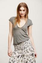 We The Free Womens Stripe Avery Tee