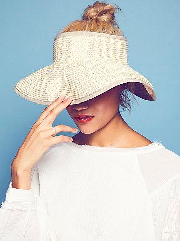 Free People Color Splash Packable Visor