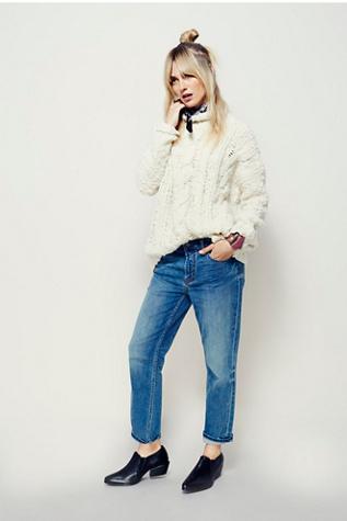 Free People Womens Lafayette Mid-rise Skinny