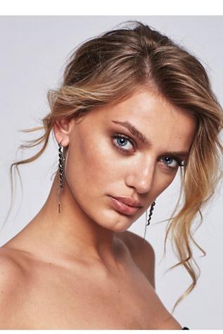 Free People Womens Jolene Threader Earrings