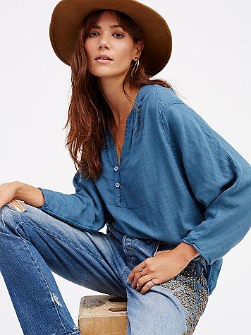 Doublecloth Solid Top By Cp Shades X Free People