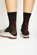 Manhattan Rose Sock By Erika M. At Free People