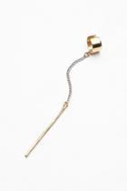 Luiny Womens Luiny Horizon Chain Ear Cuff
