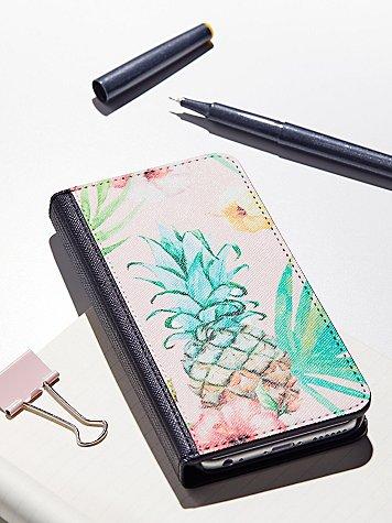 Printed Leather Wallet Case By Casetify