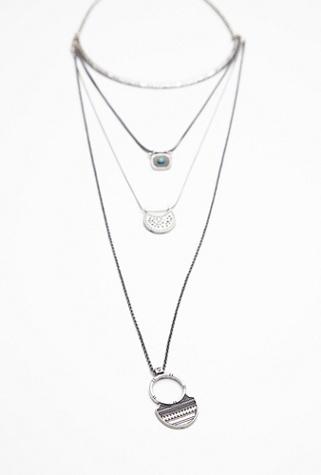 Fp Collection Womens Dany Tiered Drop Collar