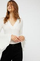 Soo Dramatic Long Sleeve Top By Intimately At Free People
