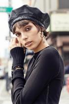 Lolita Leather Beret By Nicholas K At Free People