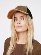 Ace Patchwork Suede Baseball Hat By Free People