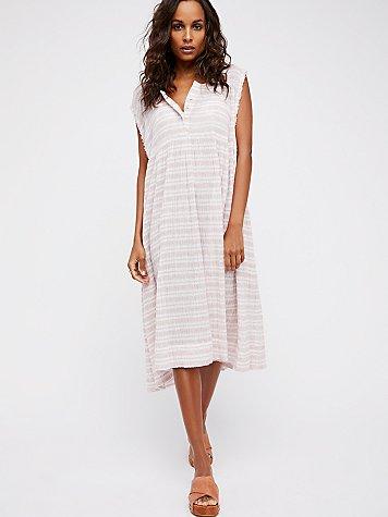 Free People Mighty Fine Midi Dress