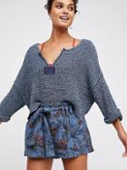 Free People Fresh Picked Printed Tie Short