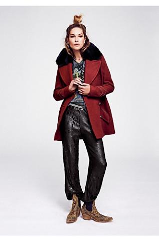 Free People Womens Just A Dreamer Sequin Pan