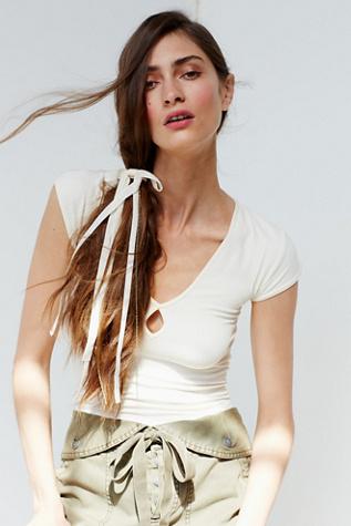 Free People Womens Charlotte Velvet Hair Tie