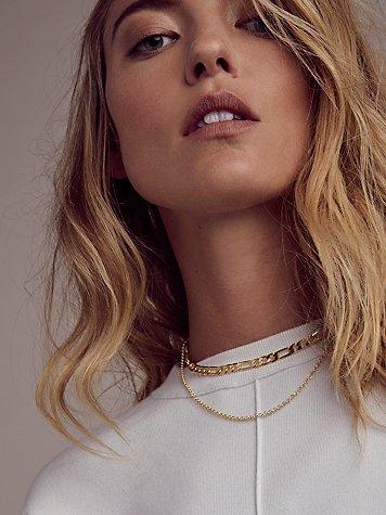 Monroe Chain Necklace By Cam Jewelry At Free People