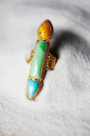 Heather Benjamin Womens Desert Thunder Ring