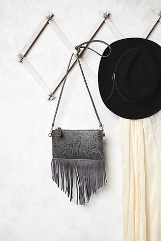 Free People Womens Tooled Wallet