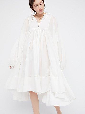 Free People Queen Village Midi Dress