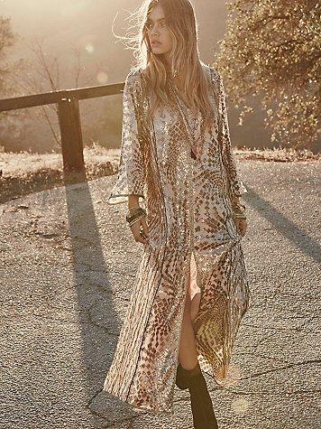 Silver Maxi By Anna Sui At Free People