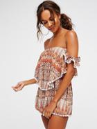 Free People Ruffle My Feather Romper