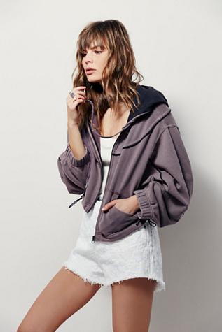 Free People Womens Pipeline Hoodie