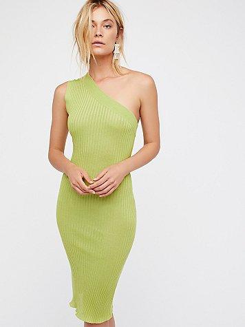 Zeus Midi Dress By Free People