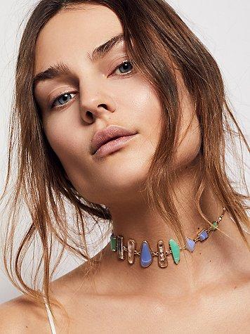 Free People Stella Stone Delicate Choker