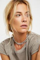 Free People Womens Revival Chain Collar