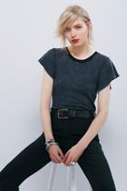 We The Free Womens Wtf Flutter Sleeve Tee