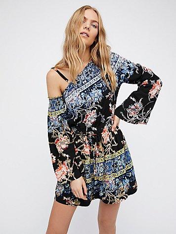 Free People Modern Nomad Mini Dress