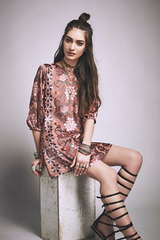 For Love & Lemons Womens Teresa Dress