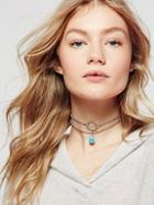 Free People Ball Chain Choker Set